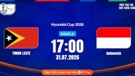 Nhận định, dự đoán tỷ số Timor Leste vs Indonesia: Chủ nhà bị dội mưa bàn thắng