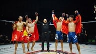 Üç şiddetli çatışma yaşandı ve Vietnamlı savaşçı sonunda galip geldi.