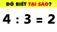Teka-teki Matematik yang Mengelirukan: Mengapakah 4 ÷ 3 bersamaan dengan 2?