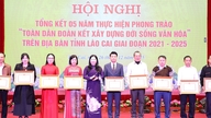 Lao Cai: Bevægelsen "Alle mennesker forenes for at opbygge et kulturelt rigt liv" har opnået mange vigtige og omfattende resultater.
