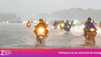 Mưa lớn chấm dứt nắng nóng 40°C ở Bắc Bộ