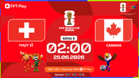 Transmisiune în direct pentru meciul Elveția vs Canada, ora 2:00, 25 iunie - Grupa B a Cupei Mondiale 2026