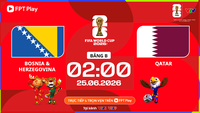 Livestream-link til Bosnien-Hercegovina vs. Qatar, kl. 02:00 den 25. juni - Gruppe B VM 2026