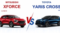 Con una diferencia de precio de 8 millones de VND, ¿deberías elegir el Mitsubishi Xforce o el Toyota Yaris Cross?