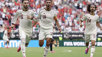 L'Espagne élimine l'Uruguay de la Coupe du monde 2026.
