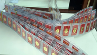 Giá vàng bật tăng mạnh vào sáng cuối tuần