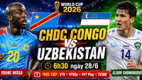 Previsão para Congo x Uzbequistão, 6h30, 28 de junho: Última chance no Grupo K