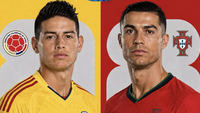 بث مباشر: كولومبيا ضد البرتغال 0-0 (نهاية الشوط الأول): بداية الشوط الأول