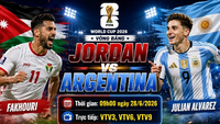 Jordania kontra Argentyna: Messi na ławce rezerwowych, ale obrońcy tytułu są nadal zbyt silni.