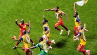 Resultater af VM i fodbold i fodbold i 2026, Gruppe K: Den Demokratiske Republik Congo 2-1 Usbekistan: Yoane Wissa scorer, 'Leoparderne' er klar til at møde England i knockout-runden.