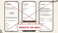 Vietcombank מזהיר מפני הודעות SMS הונאה המודיעות על נקודות תגמול כדי להונות אנשים.