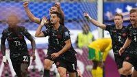 Labdarúgó-eredmények 2026-os világbajnokság, 32. forduló: Kanada 1-0 Dél-Afrika: Eustáquio a hosszabbításban gólt szerez, Kanada megnyeri első kieséses mérkőzését.