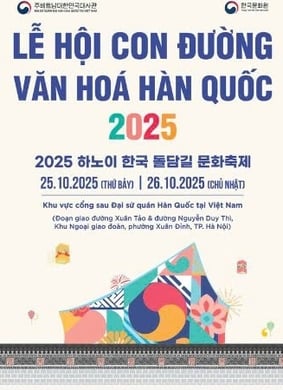 Lễ hội con đường văn hóa Hàn Quốc 2025 lần thứ 4 tại Hà Nội
