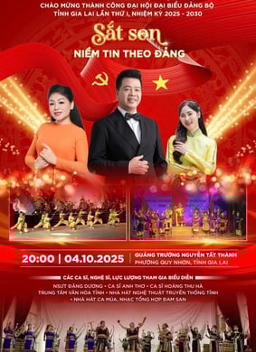 Chương trình nghệ thuật đặc biệt 'Sắt son niềm tin theo Đảng' 