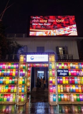 Triển lãm Đèn lụa Jinju