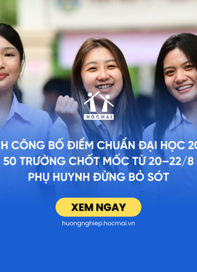 Lịch công bố điểm chuẩn 2025 của 50 trường đại học Bắc - Nam