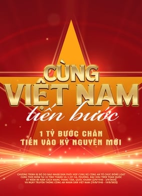 Chương trình đi bộ “Cùng Việt Nam tiến bước” trên toàn quốc