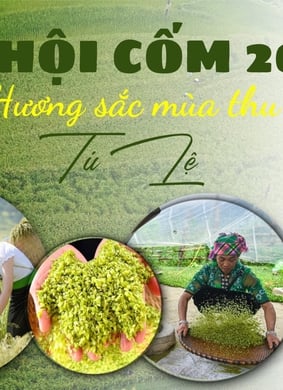 Lễ hội cốm - Hương sắc mùa thu Tú Lệ