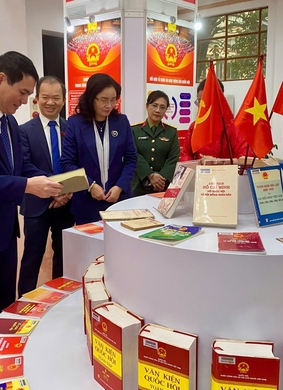 Triển lãm tư liệu "Quốc hội Việt Nam - Hành trình 80 năm xây dựng và phát triển"