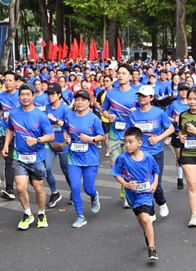 Ngày chạy Olympic vì sức khỏe toàn dân