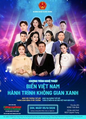 Chương trình nghệ thuật đặc biệt “Biển Việt Nam - Hành trình không gian xanh” 