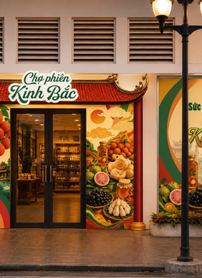 "Kinh Bac Market" in Hanoi