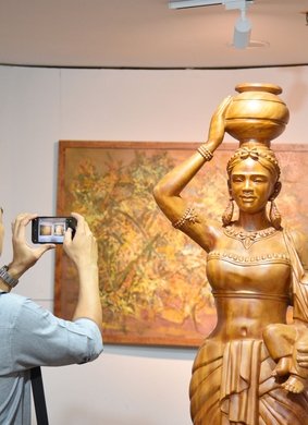 Exposición e intercambio de arte contemporáneo