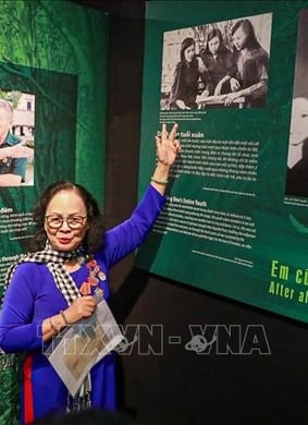 Trưng bày 'Thời thanh xuân từ Đường Trường Sơn đến Đường 1C huyền thoại'