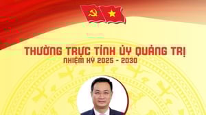 Danh sách Ban Thường vụ, Bí thư, Phó Bí thư Tỉnh ủy Quảng Trị nhiệm kỳ 2025-2030