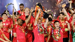 Hanoi Politi har brug for et point mere for at slå V-League-rekorden.
