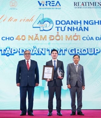 T&T Group được vinh danh Top các doanh nghiệp tư nhân tiêu biểu
