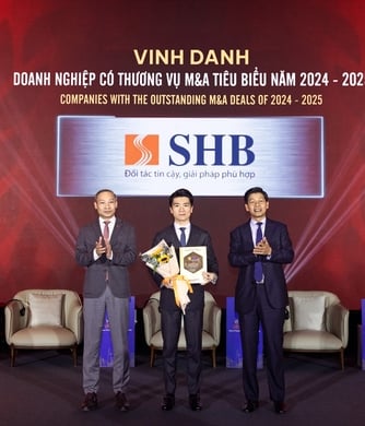 SHB được vinh danh “Doanh nghiệp có thương vụ M&A tiêu biểu năm 2024-2025”