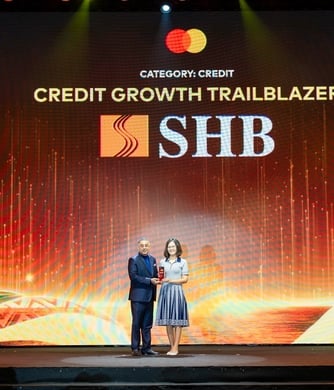 SHB nhận “cú đúp” giải thưởng từ Mastercard cho thẻ tín dụng cá nhân và doanh nghiệp 2025