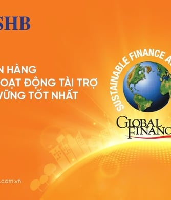 SHB năm thứ ba liên tiếp được vinh danh Ngân hàng Việt Nam có hoạt động Tài trợ Bền vững tốt nhất