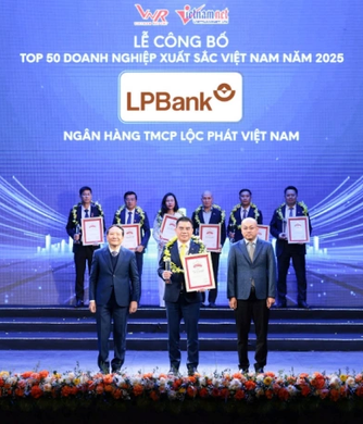 LPBank lọt Top 50 Doanh nghiệp xuất sắc Việt Nam