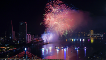 Profitez des meilleurs feux d'artifice lors de la soirée d'ouverture du Festival international des feux d'artifice de Da Nang 2025