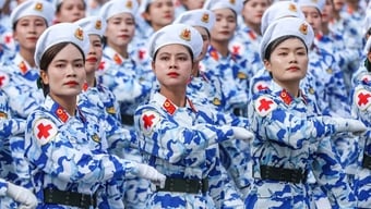 Vượt nắng thắng mưa, luyện tập vì ngày hội non sông