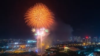 Hanoi feiert den Nationalfeiertag am 2. September mit Feuerwerk