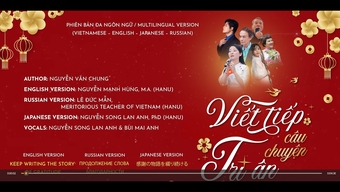 Viết tiếp câu chuyện tri ân (Phiên bản đa ngôn ngữ: Việt – Anh – Nga – Nhật)