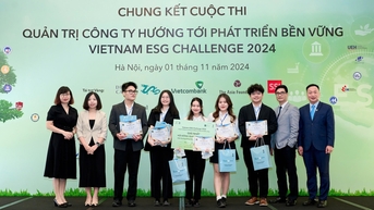 Chung kết cuộc thi ‘Quản trị công ty hướng tới phát triển bền vững 2024