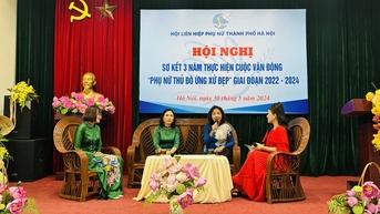 Triển khai nhiều mô hình "Phụ nữ Thủ đô ứng xử đẹp" thiết thực, hiệu quả
