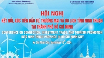 Sắp diễn ra hội nghị xúc tiến đầu tư, thương mại, du lịch tỉnh Ninh Thuận tại TP.HCM