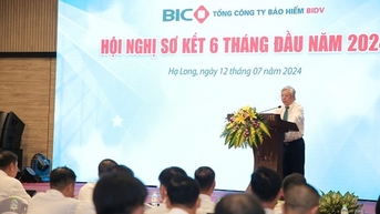 Lợi nhuận trước thuế của BIC tăng trưởng gần 40% so với cùng kỳ