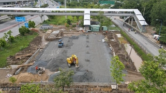 Tăng tốc xây bãi giữ xe, trạm xe buýt dọc metro Bến Thành