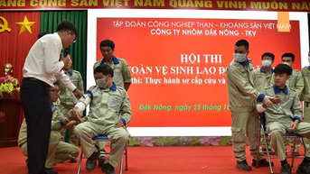 Công ty Nhôm Đắk Nông tổ chức hội thi an toàn vệ sinh lao động năm 2024