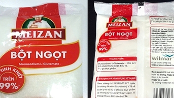 Nguy cơ sức khỏe từ bột ngọt bao bì Việt Nam nhưng ruột không rõ xuất xứ