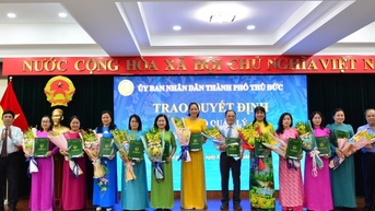 TP.Thủ Đức bổ nhiệm và điều động hàng loạt hiệu trưởng, hiệu phó