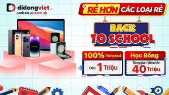 Săn deal hàng công nghệ, nhận học bổng tổng giá trị đến 40 triệu đồng