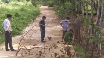 Điều tra vụ phát hiện thi thể bé trai sơ sinh bị mất 1 chân
