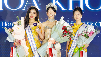 Nhan sắc xinh đẹp và thành tích đáng nể của tân Hoa khôi Đại học Kinh tế Trần Bảo Ngọc